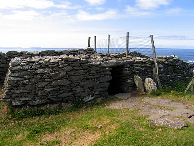 Dunbeg Fort in Ierland