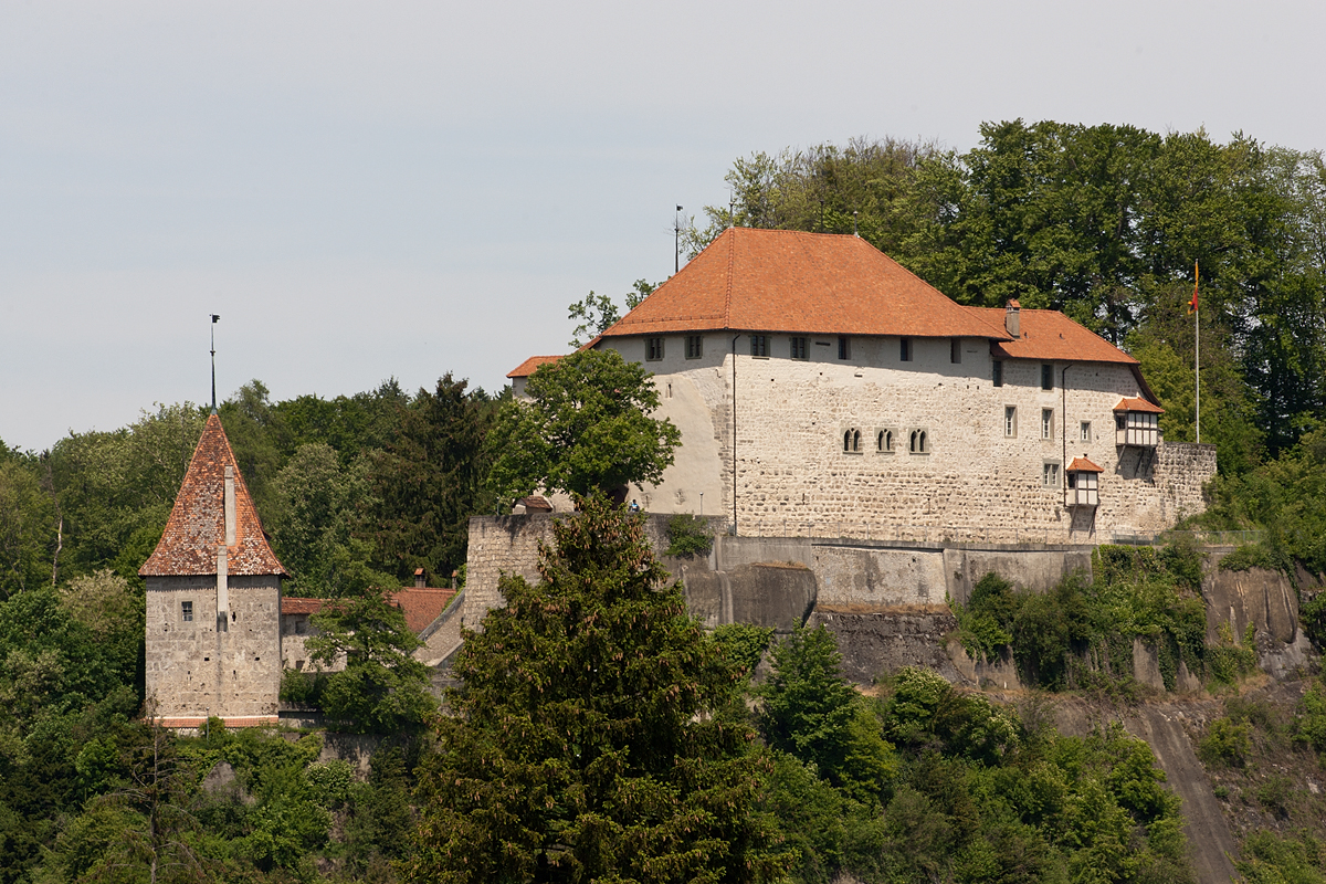 Laupen Castle in Switzerland