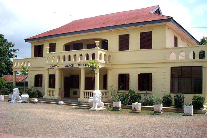 Manhyia Palace in Ghana