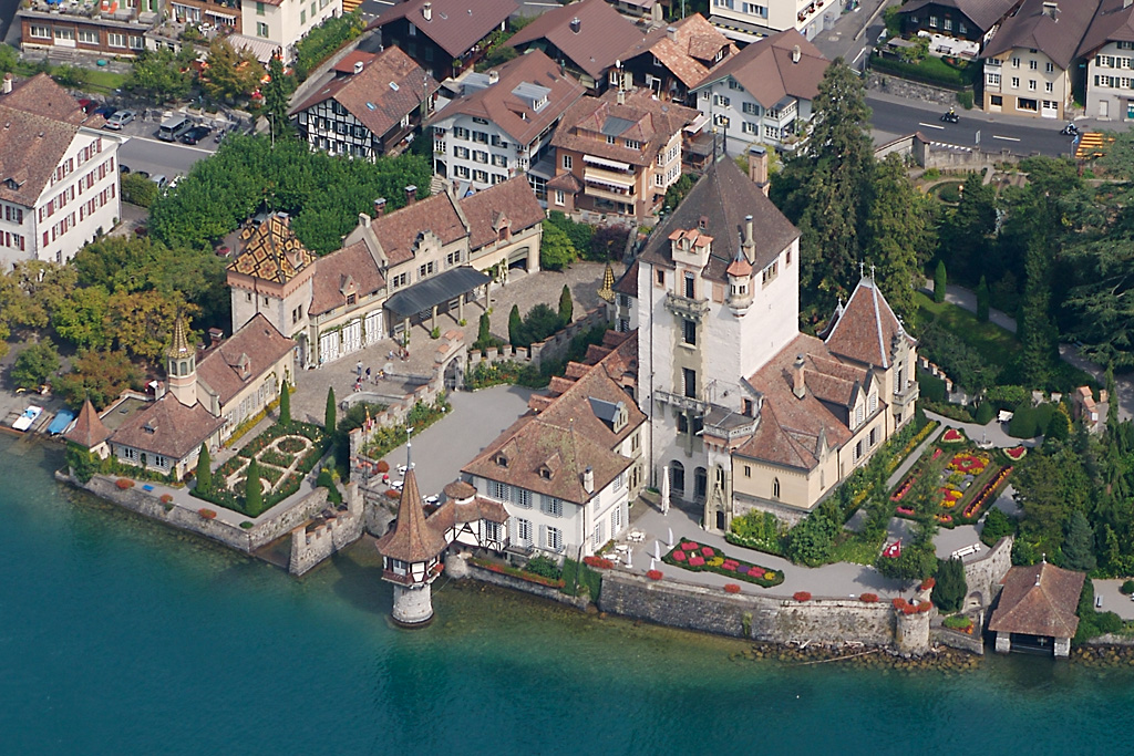 Oberhofen Castle in Switzerland