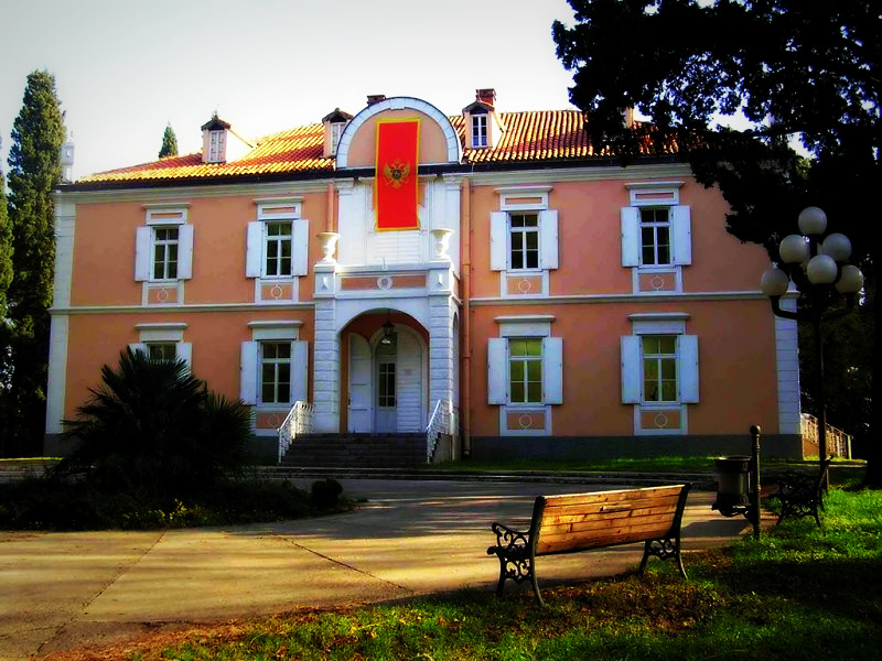 Podgorica Royal Palace in Montenegro
