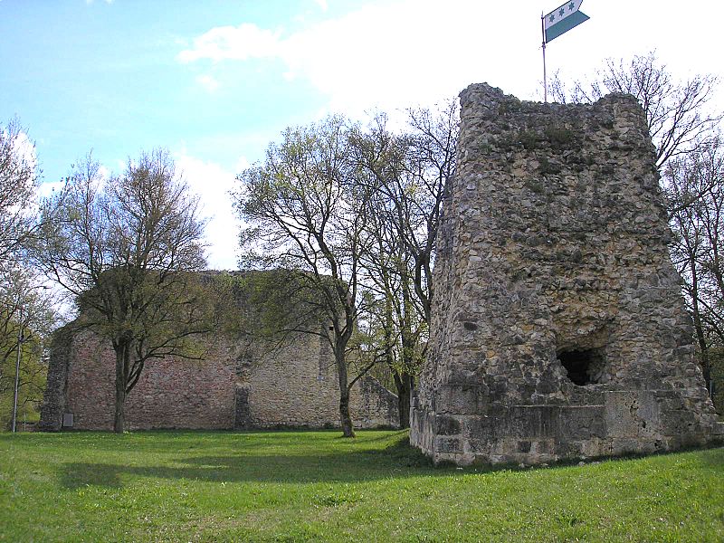 Güssenburg Castle w Niemczech