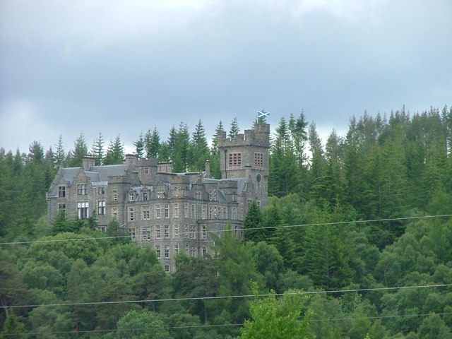 Carbisdale Castle in Scotland