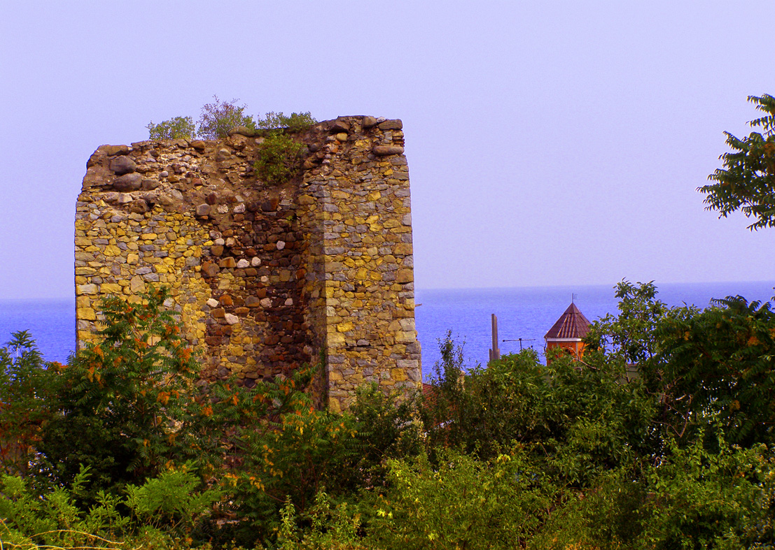 Aluston Fortress in der Ukraine