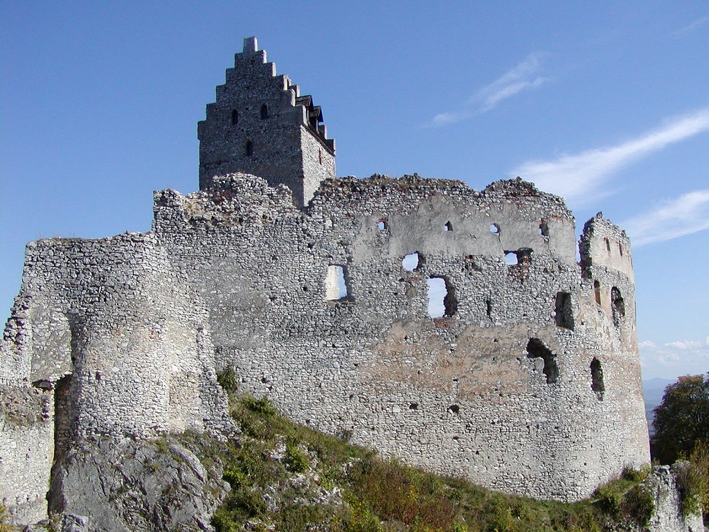 Burg Topoltschan in der Slowakei