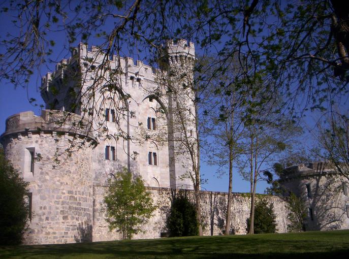 Castle of the Empress Eugenia de Montijo in Spain