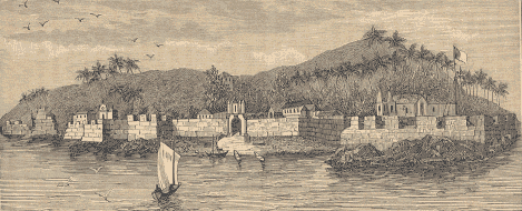 Fort Anjediva in India