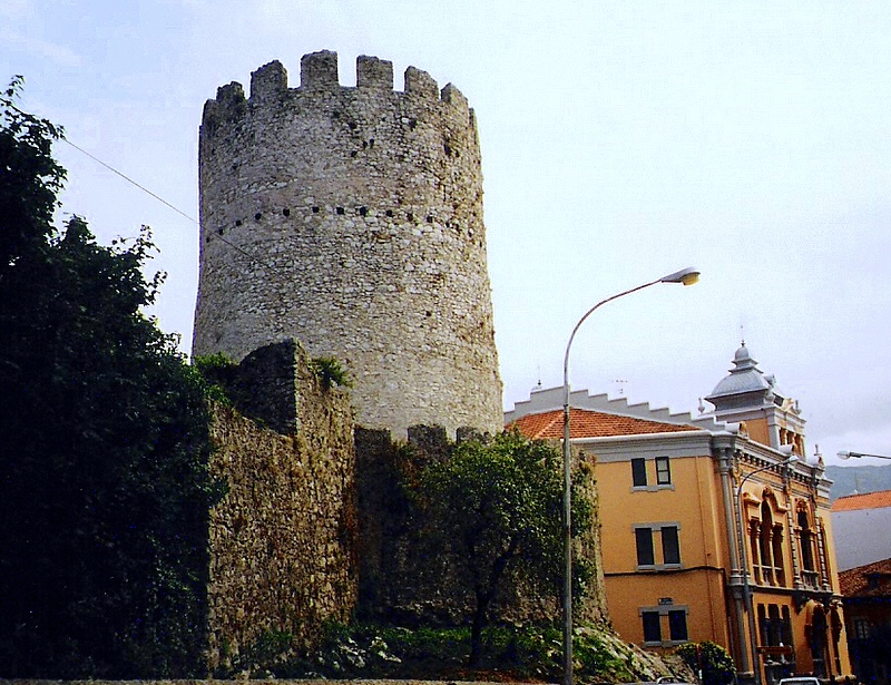 Tower of Llanes in Spain
