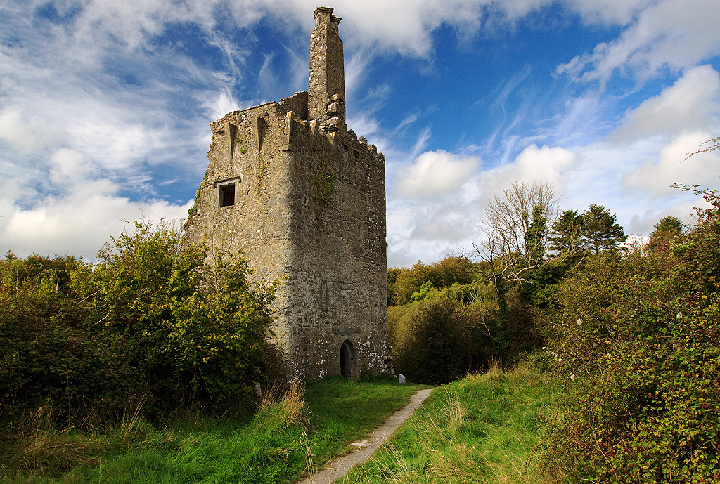 Dromore Castle in Ireland