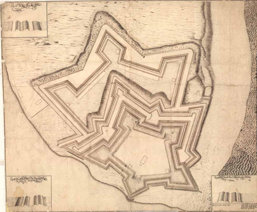 Daugavgrīva Fortress in Latvia