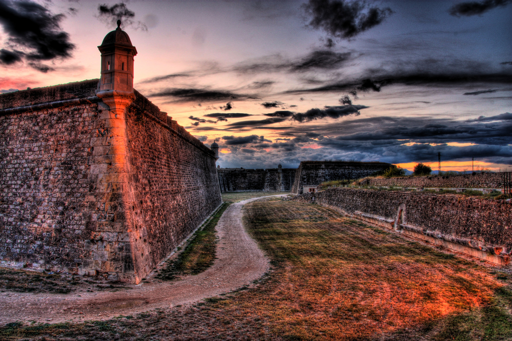 Sant Ferran Castle in Spain