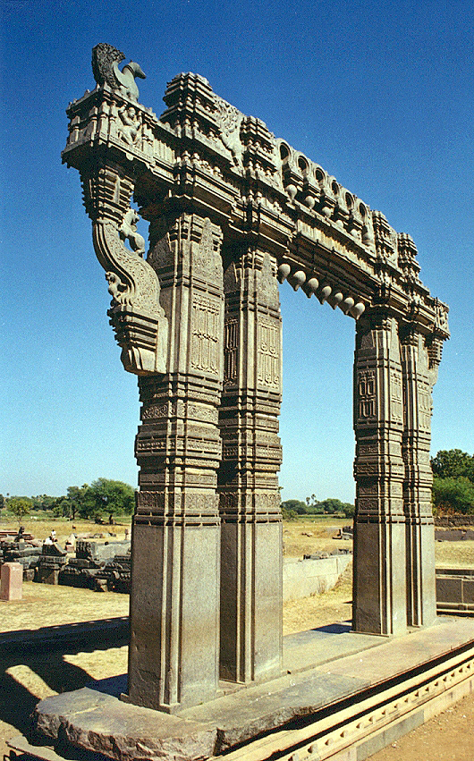 Warangal Fort in Indien
