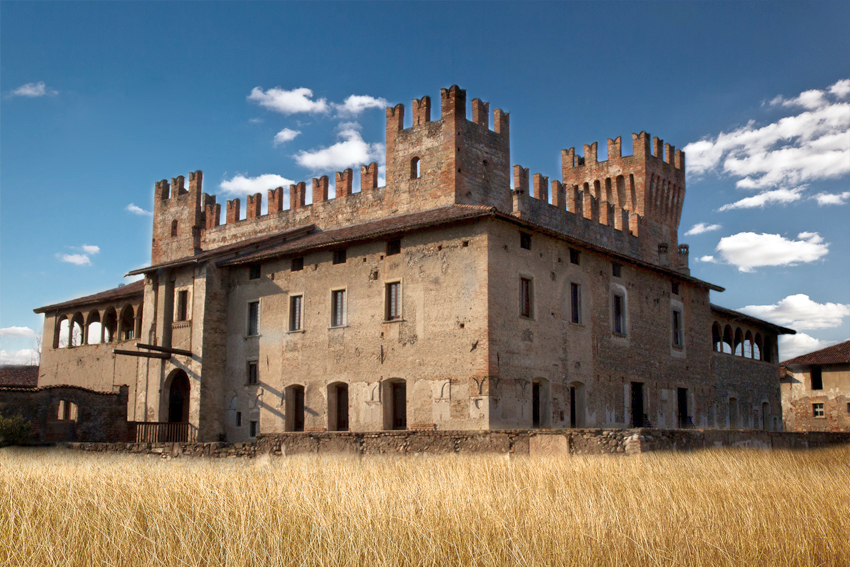 Malpaga Castle in Italy
