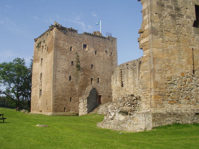 Spynie Palace in Schottland