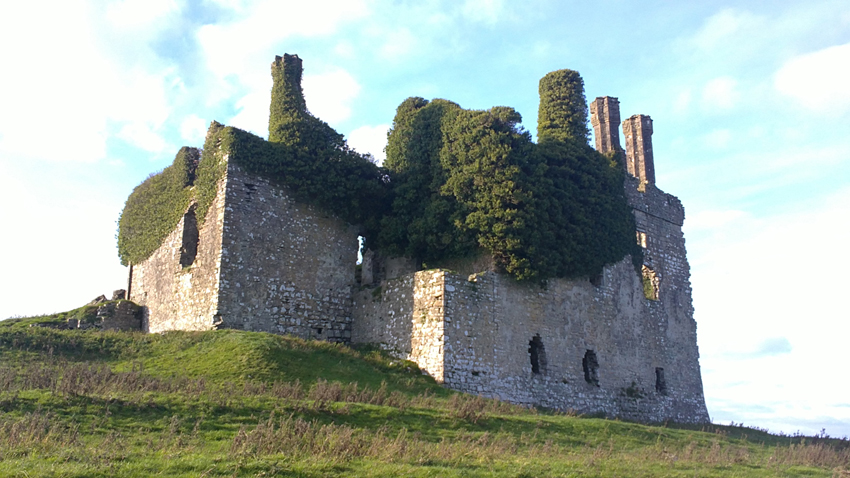 Carbury Castle in Ireland