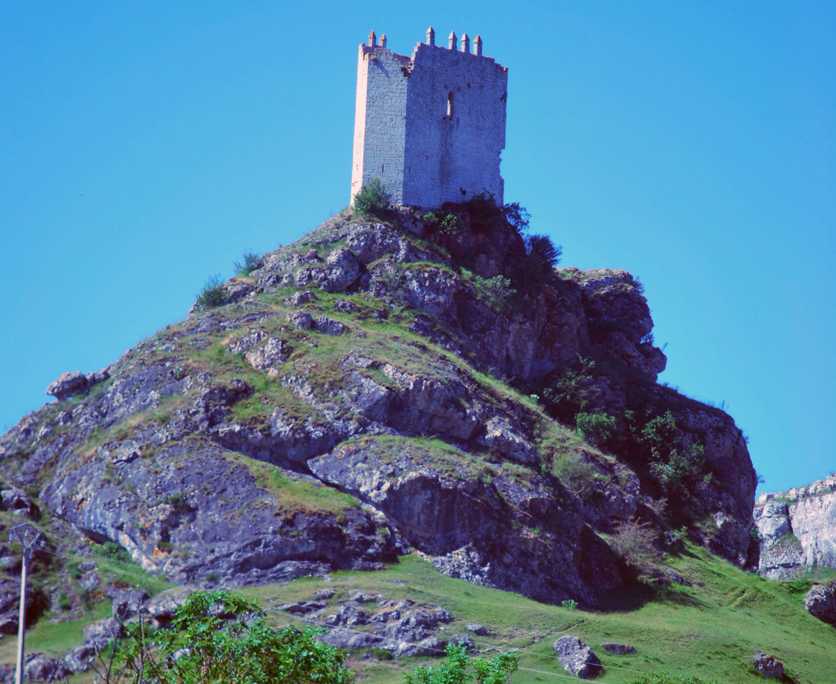 Castillo de Úrbel in Spanje