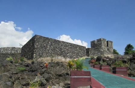 Fort Tidore in Indonesia