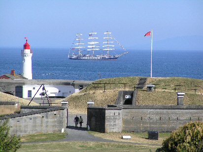 Fort Rodd Hill National Historic Site in Canada