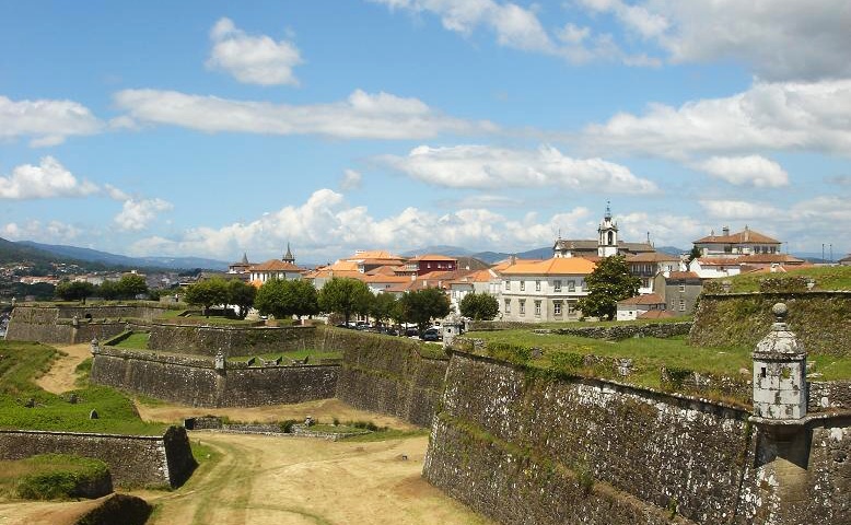 Fortificações da Praça de Valença do Minho in Portugal