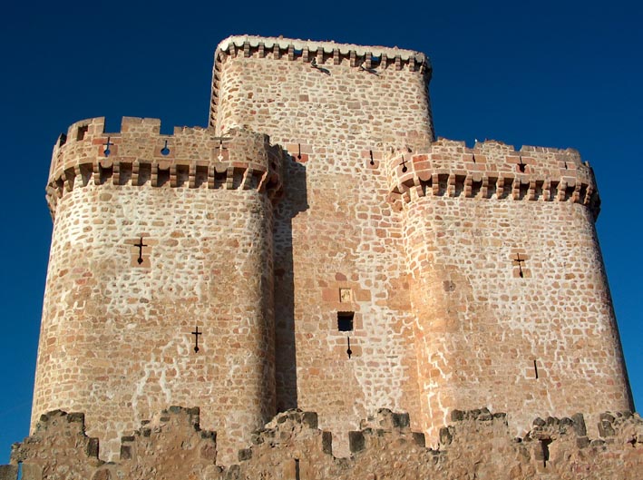 Castle of Turégano in Spain