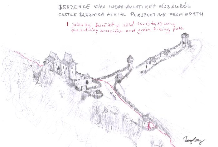 Breznica Castle in der Slowakei
