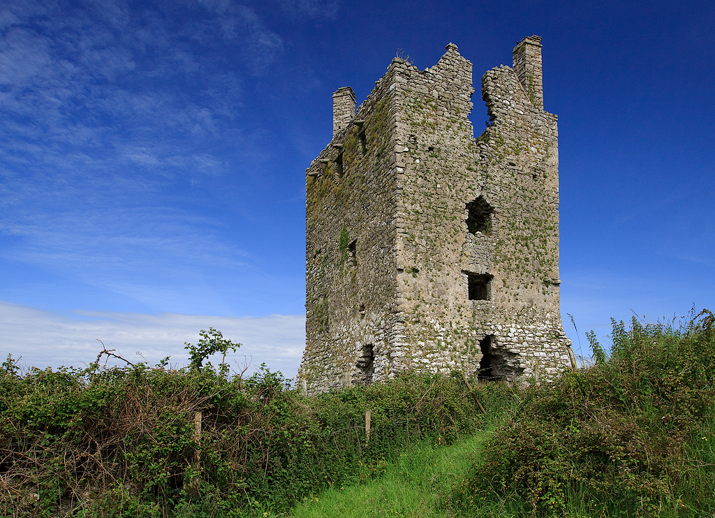 Kinlough Castle in Ireland