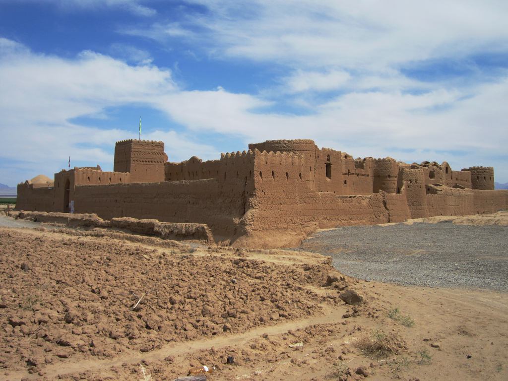 Saryazd Castle in Iran