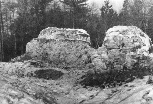 Tsetsyno Fortress in Oekraïne