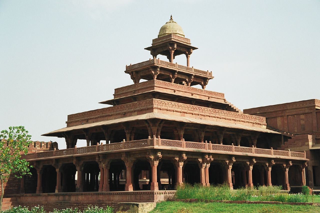 Panch Mahal, Fatehpur Sikri in Indien