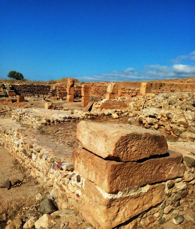 Petra Mlakou Castle in Algerien