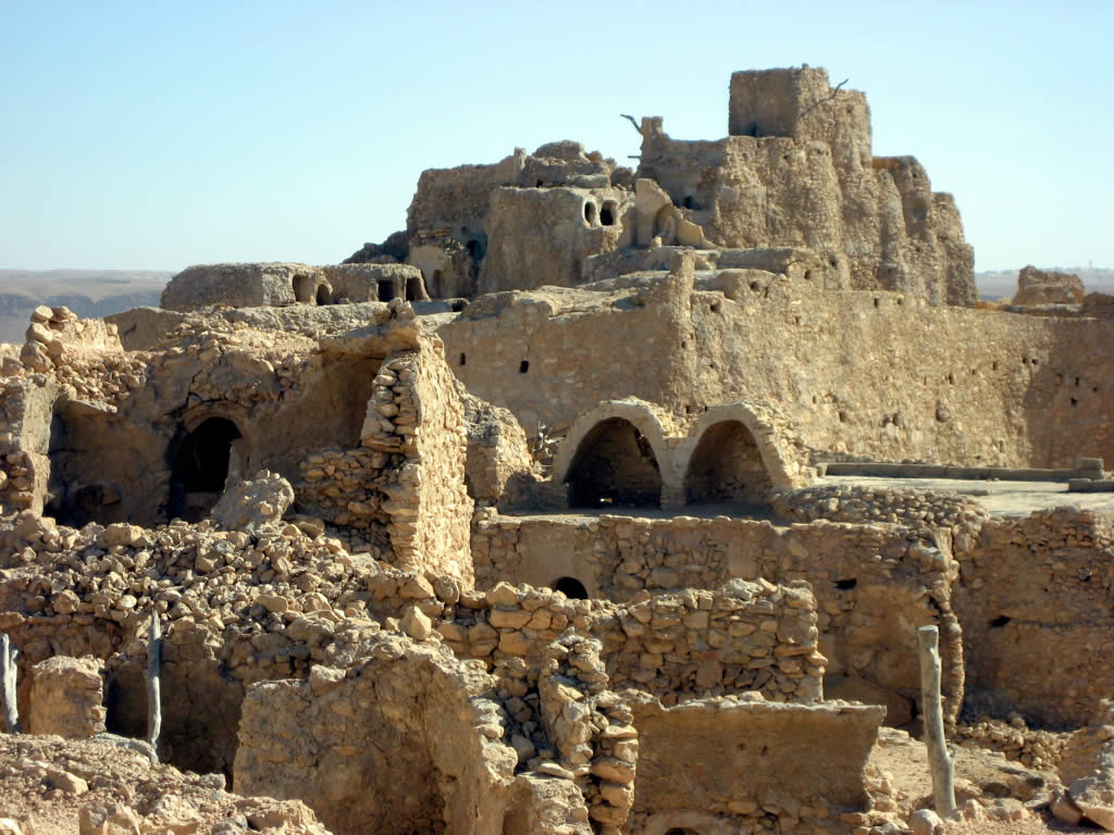 Ksar Nalut in Libya