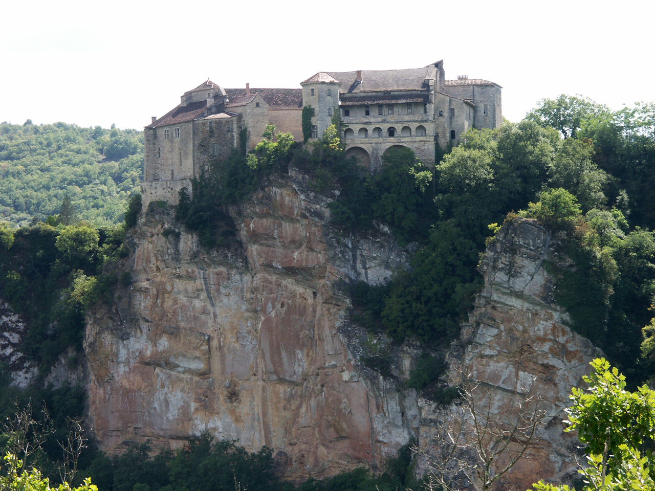 Château de Bruniquel in France