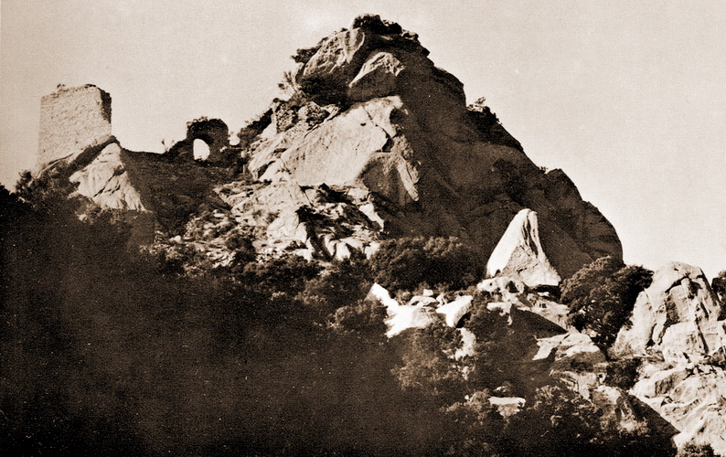 Castell de Rocabertí in Spain