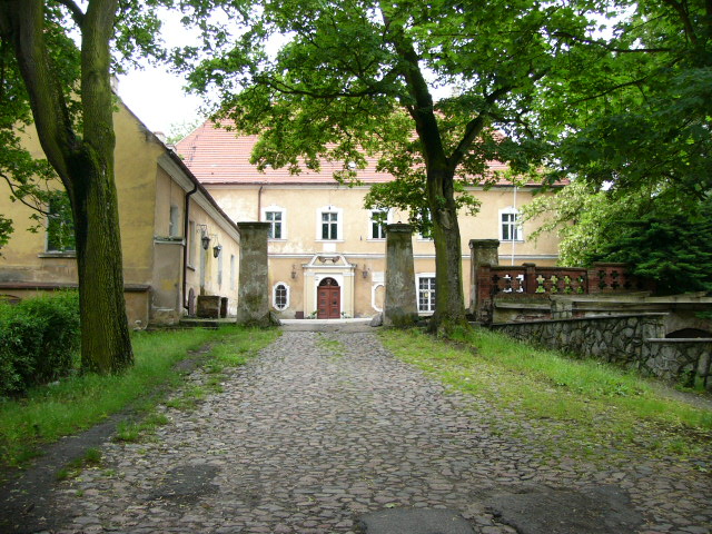 Castle in Wąsosz in Poland