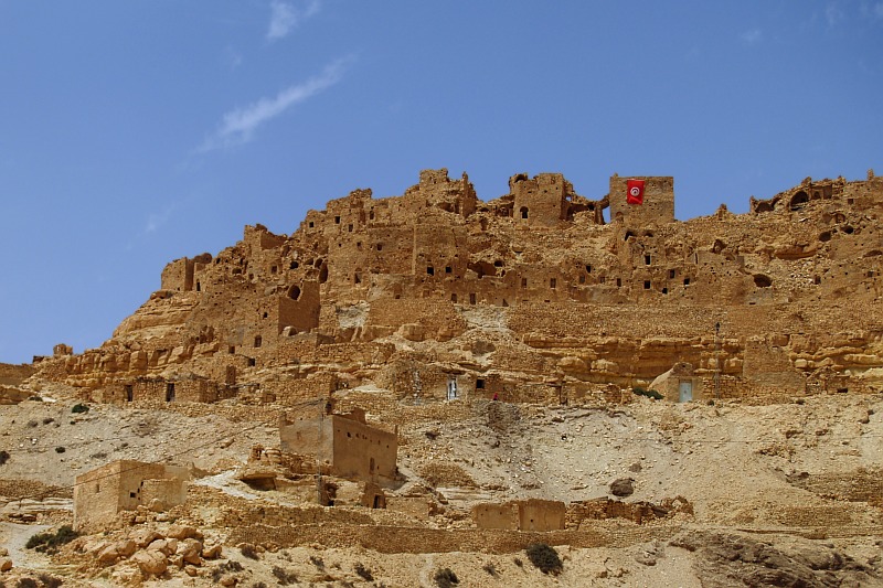 Ksar Chenini en Túnez