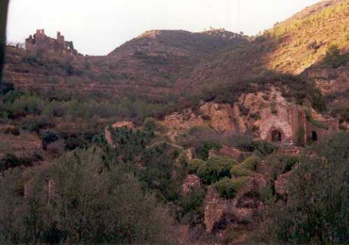 Castle of Xinquer in Spain