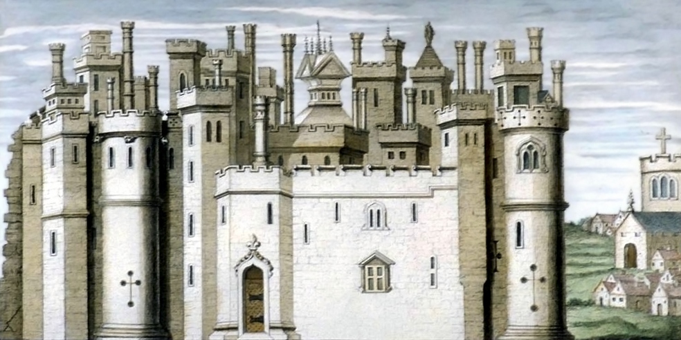 Melbourne Castle（イングランド）