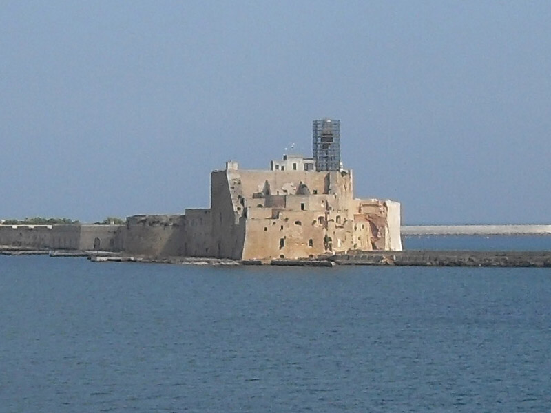 Castello alfonsino in Italy