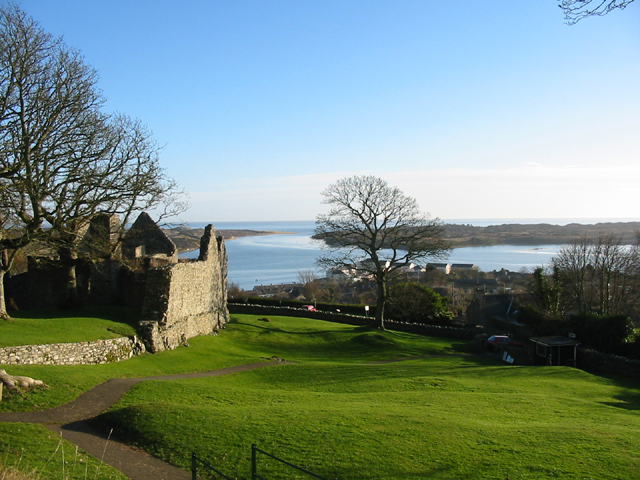 Dundrum Castle w Irlandii Północnej