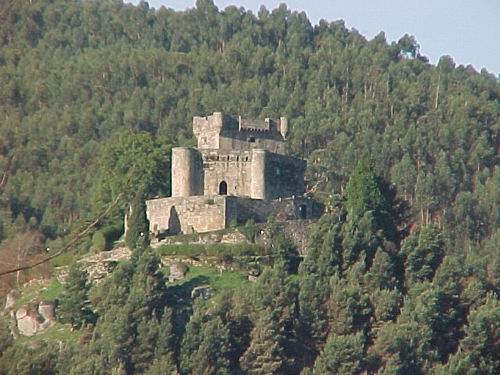 Sobroso Castle in Spanien