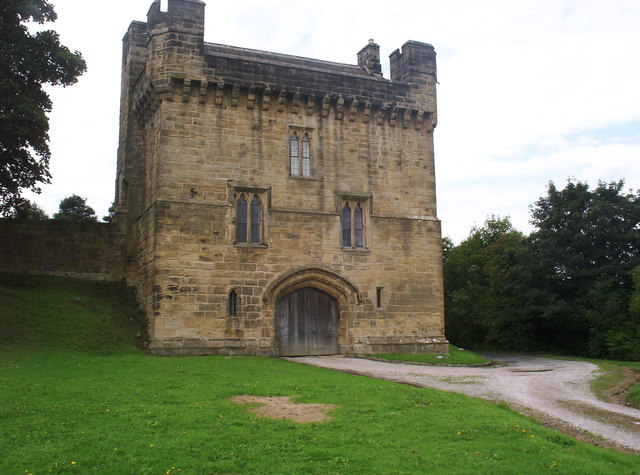 Morpeth Castle w Anglii