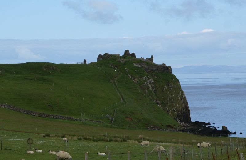 Duntulm Castle en Escocia