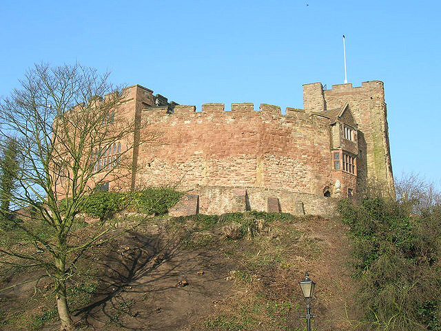 Tamworth Castle in England