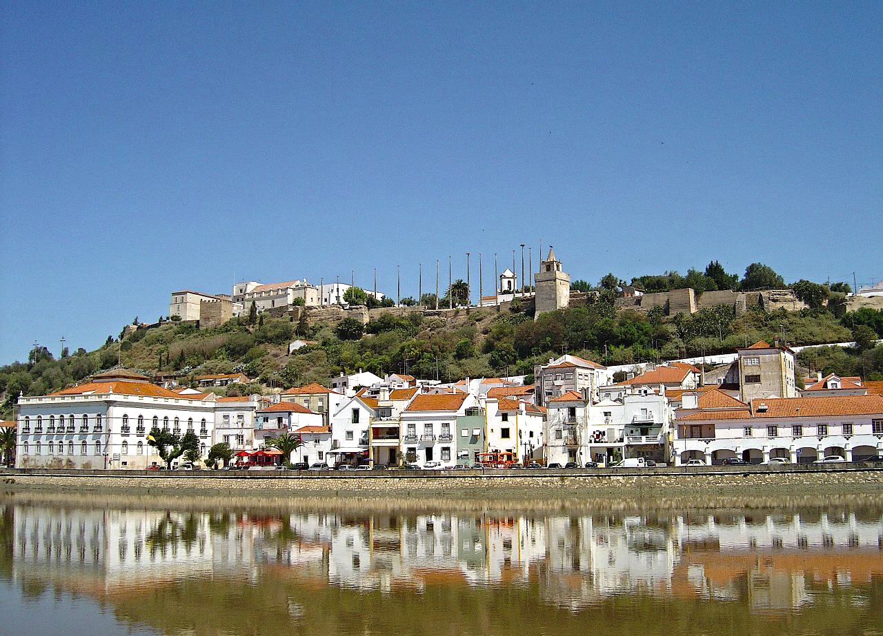 Castle of Alcácer do Sal in Portugal