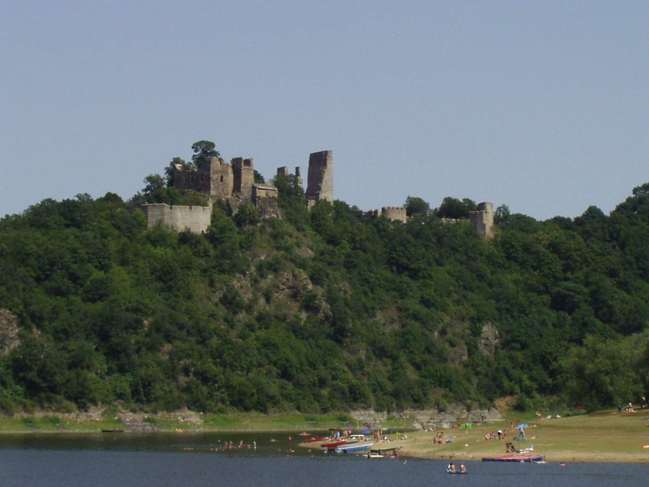 Cornštejn Castle w Czechach