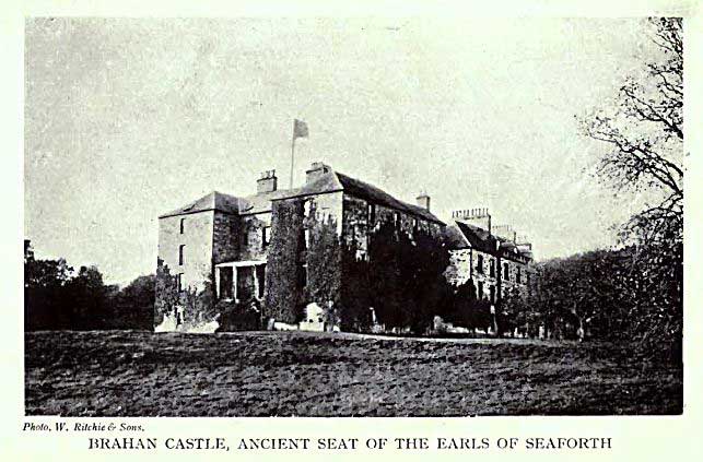 Château de Brahan en Écosse