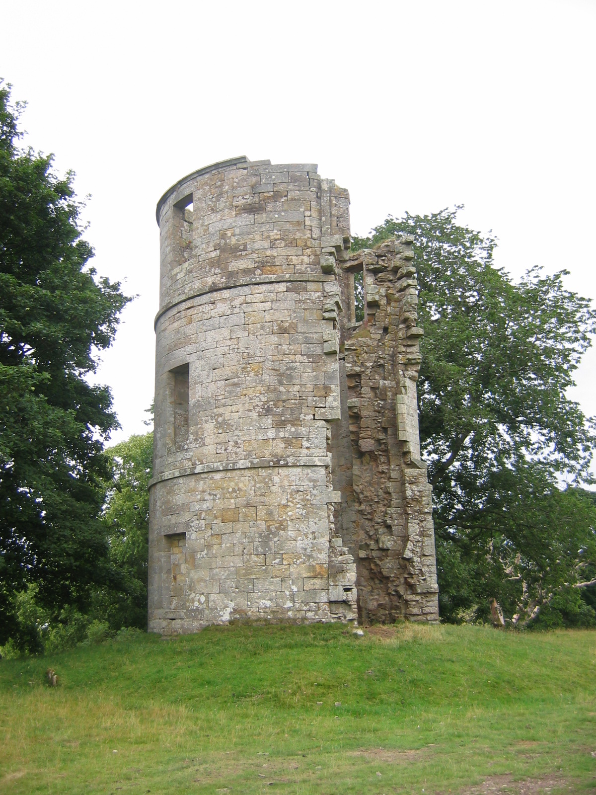 Douglas Castle en Escocia