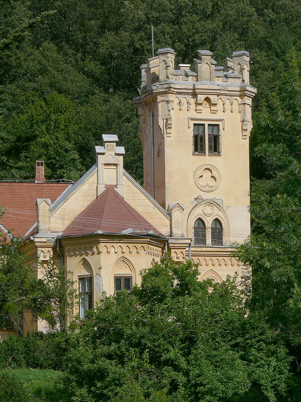 Zichy mansion in Gheghie w Rumunii