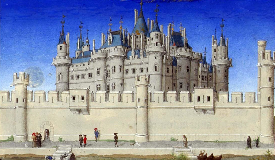 Louvre Castle in France