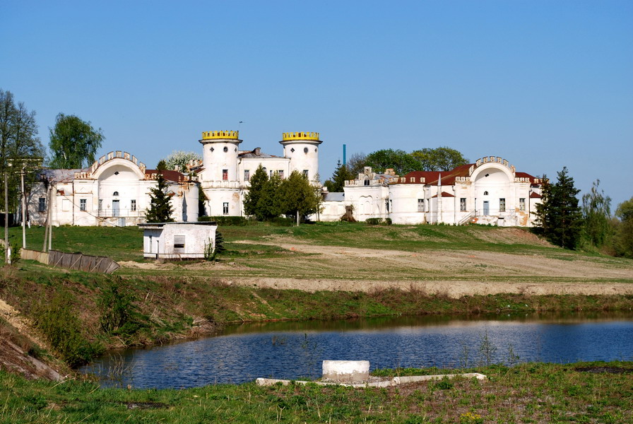 Palace of Rumyantsev-Zadunaiskyi in Vyshenky in Ukraine